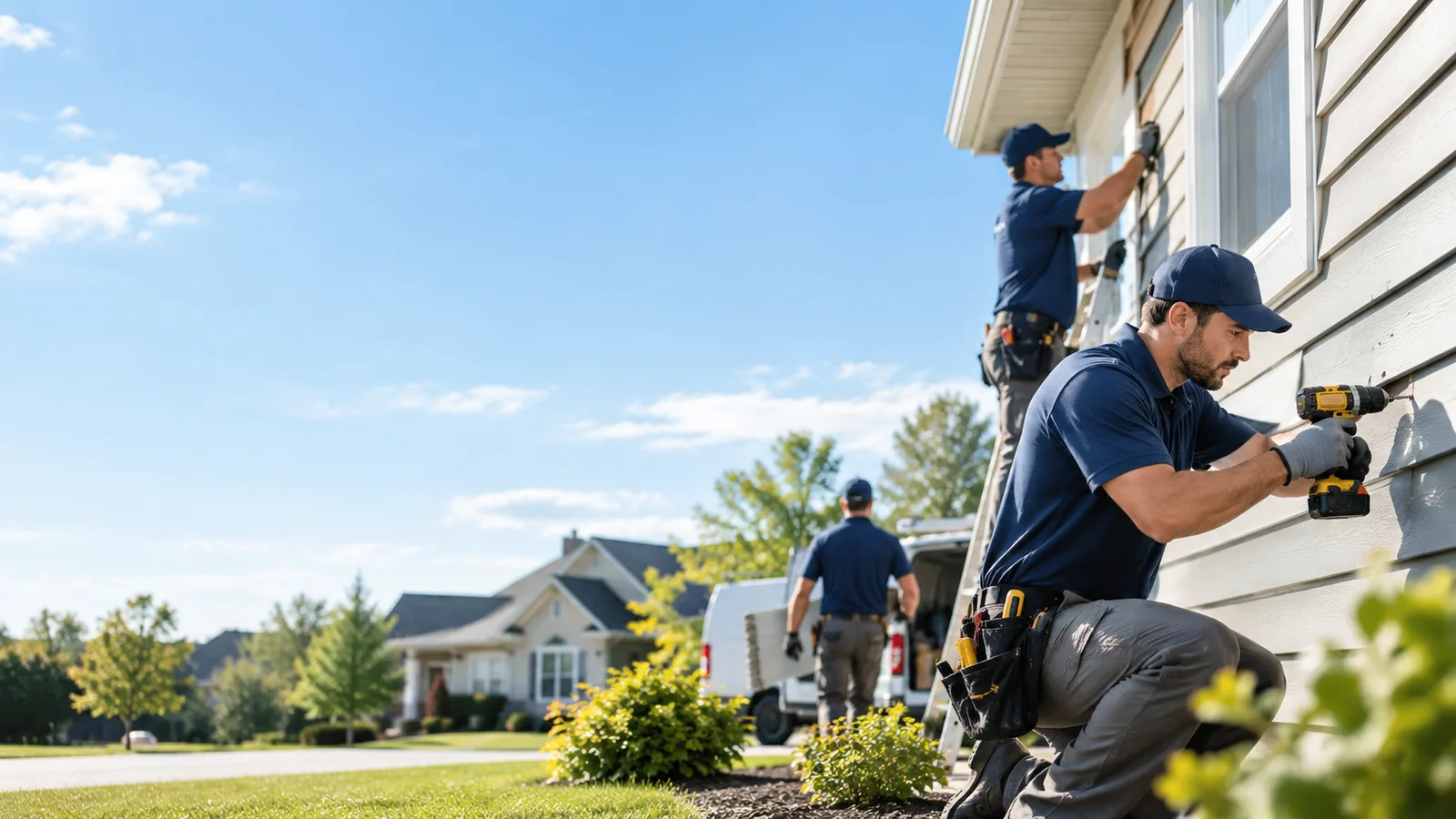 Cracked Siding Repair in Springboro, OH